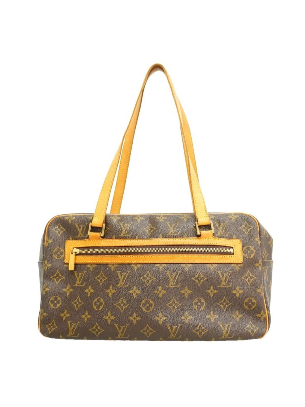 Louis Vuitton Shoulder Bag Monogram Cite GM Brown